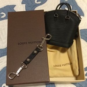 Louis Vuitton miniature EPI Leather Lockit